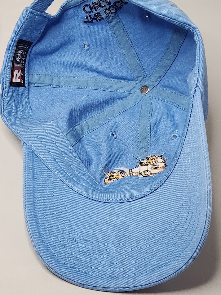 The Lodge Tavern Collegiate Style Adjustable Hat - Sky Blue - LMG Shop