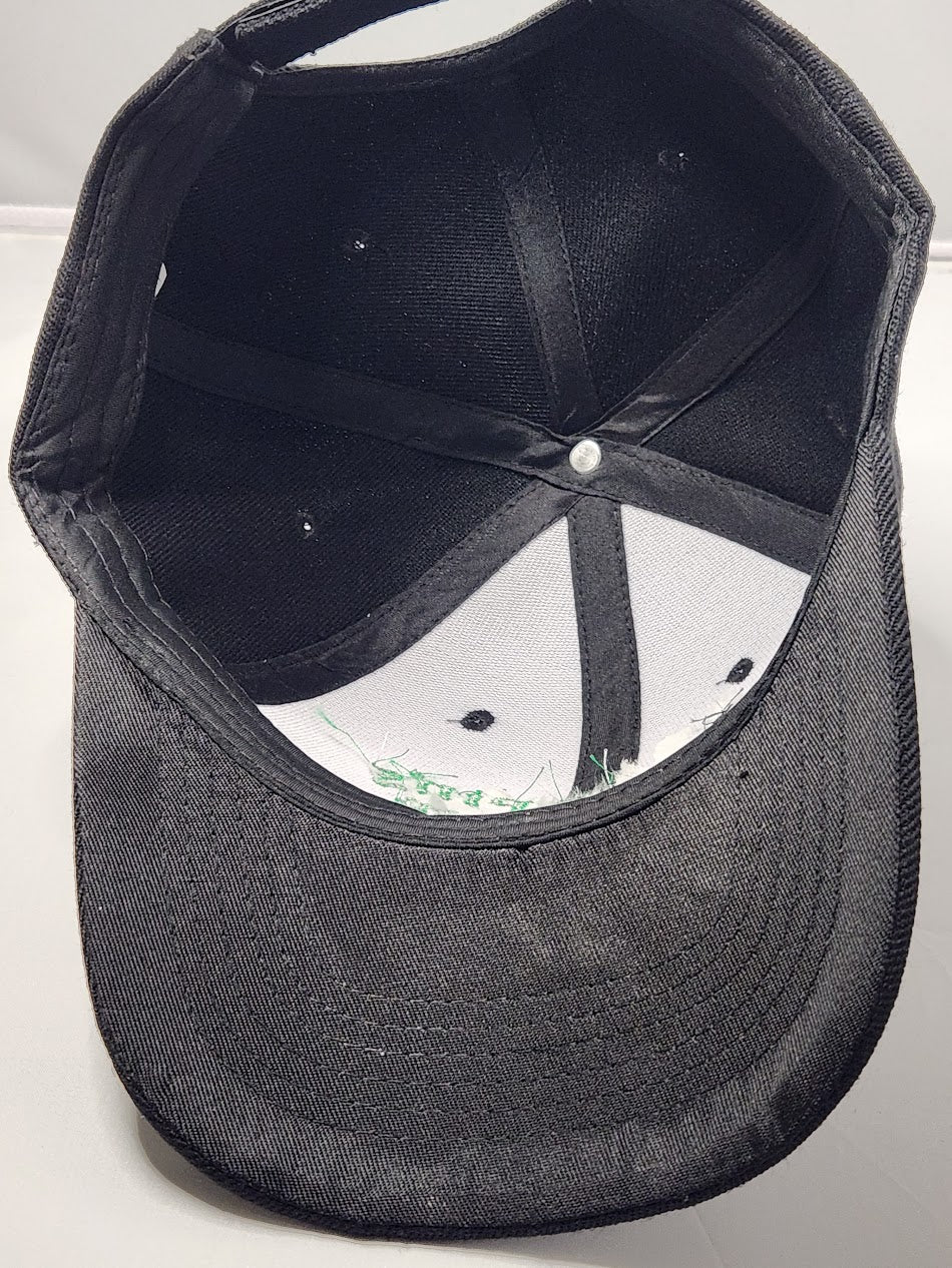 Pippin's Black & Green Embroidered Adjustable Hat - LMG Shop