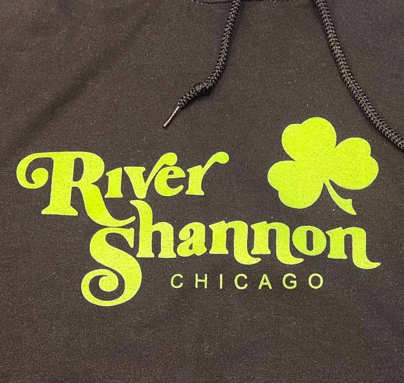 River Shannon Chicago Black Pullover Hoodie - LMG Shop