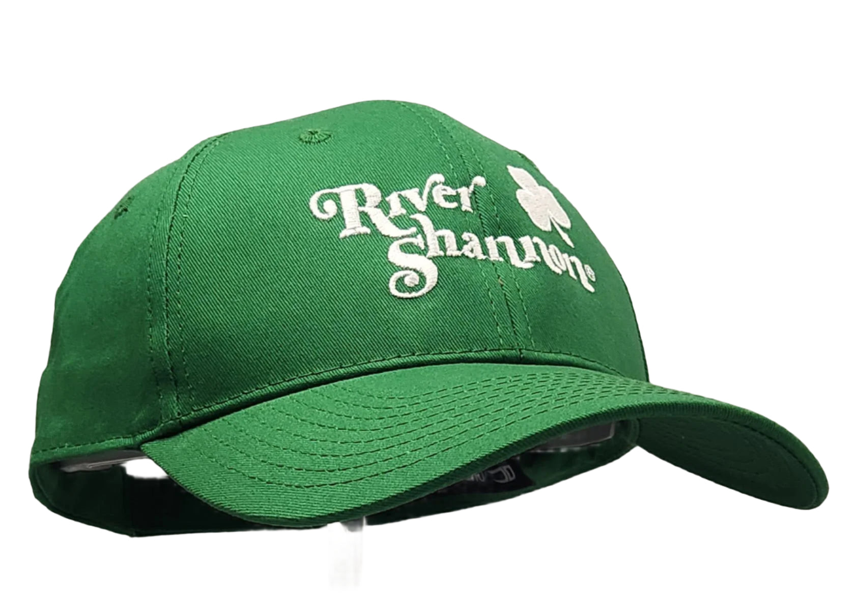 River Shannon Green & White Adjustable Embroidered Hat - LMG Shop