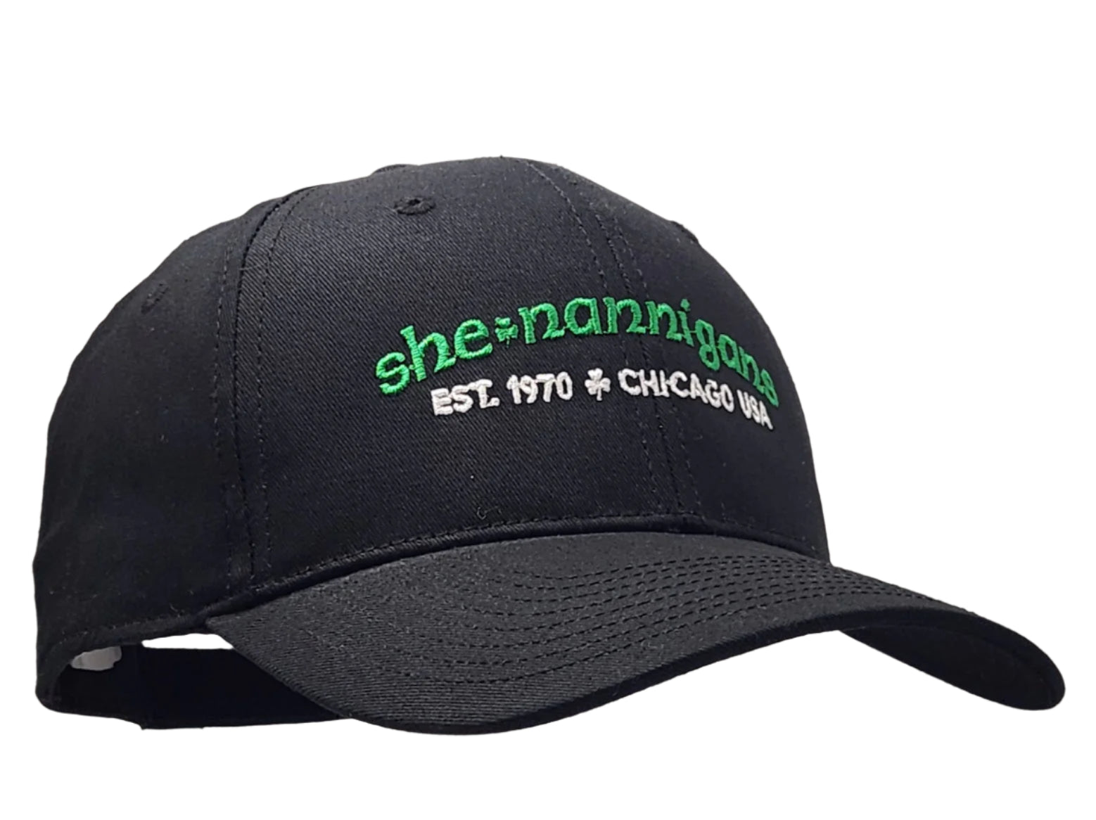 She - nannigans Chicago Adjustable Black Hat - LMG Shop