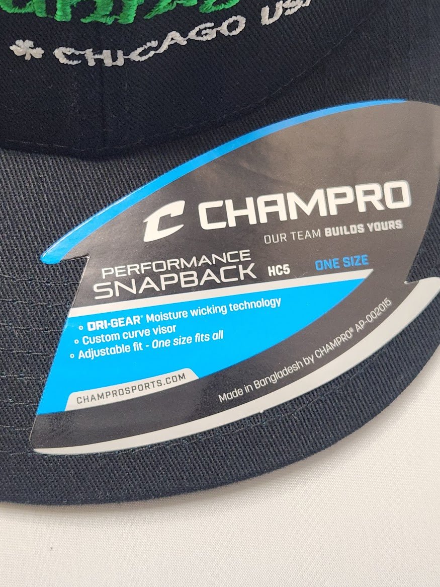 She - nannigans Chicago Black Snapback Trucker Hat - LMG Shop