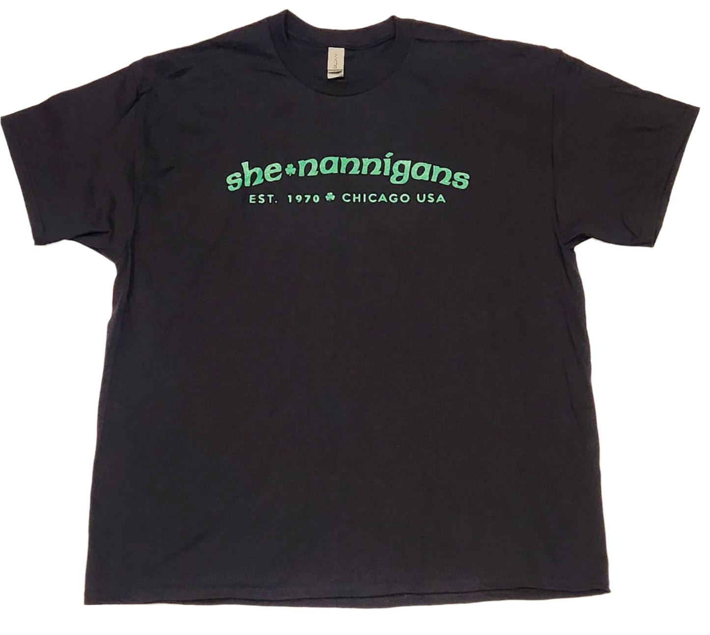 She - nannigans Short Sleeve T-Shirt Chicago Est. 1970 - LMG Shop