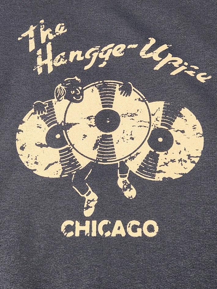 The Hangge - Uppe Chicago Distressed Logo Sweatshirt - LMG Shop