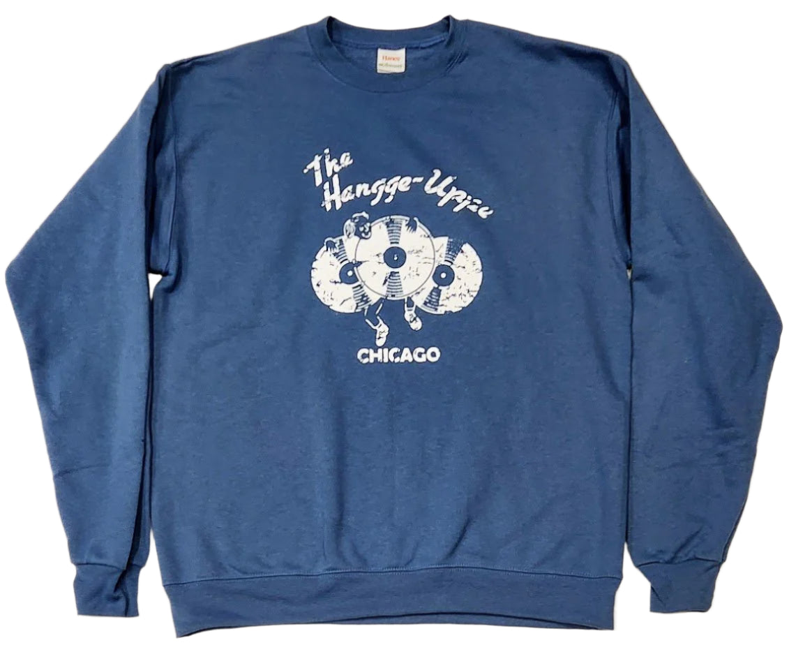 The Hangge - Uppe Chicago Distressed Logo Sweatshirt - LMG Shop