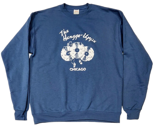 The Hangge - Uppe Chicago Distressed Logo Sweatshirt - LMG Shop