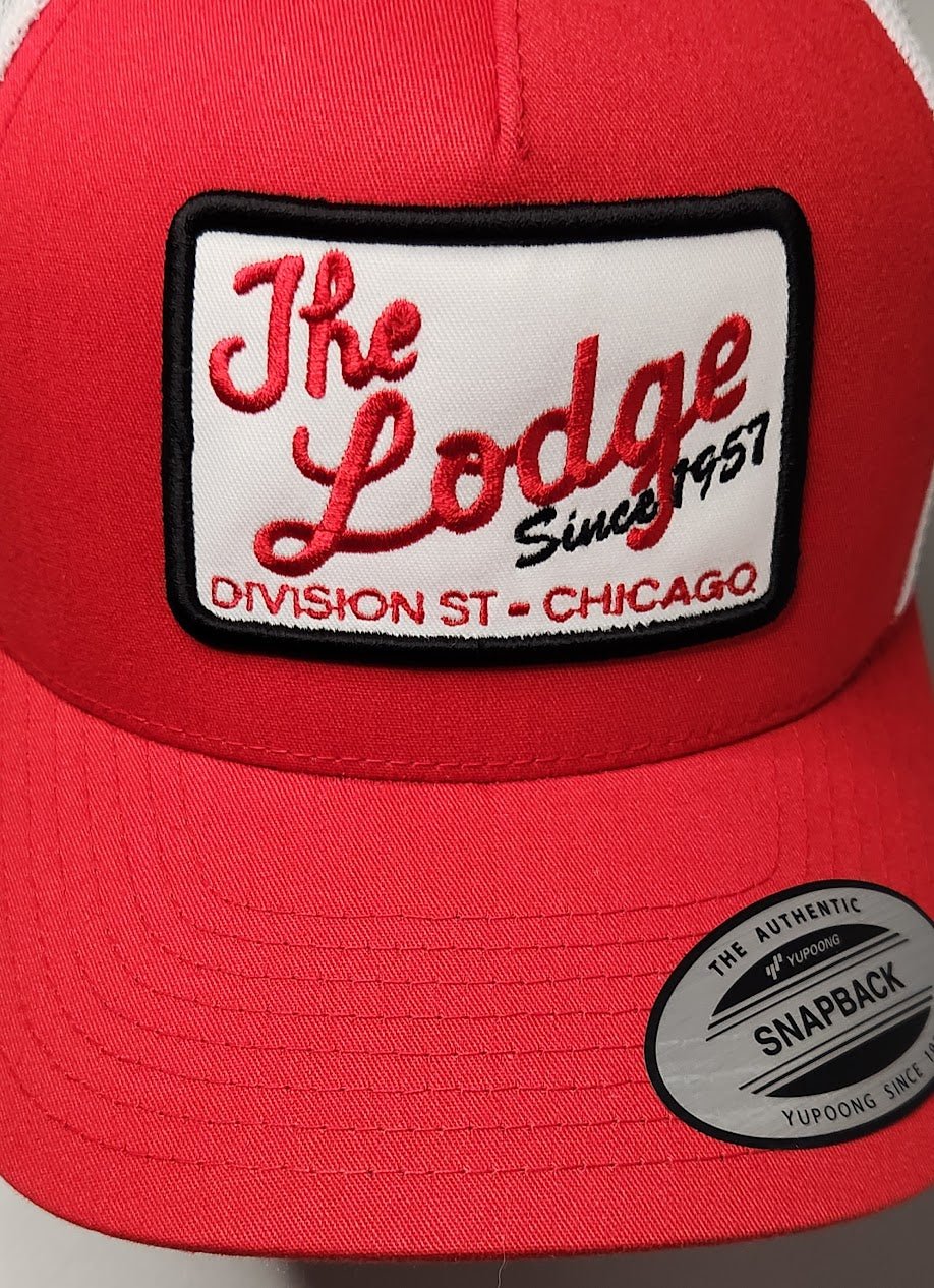 The Lodge Tavern Badgers Red Trucker Hat - LMG Shop