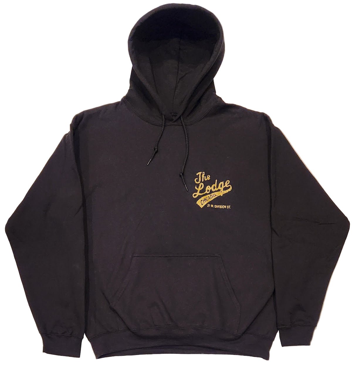 The Lodge Tavern Black & Gold Hoodie - LMG Shop