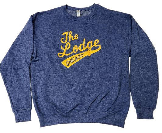The Lodge Tavern Blue Crewneck Sweatshirt - LMG Shop
