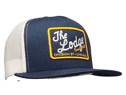 The Lodge Tavern Chicago Navy & Yellow Hat - LMG Shop