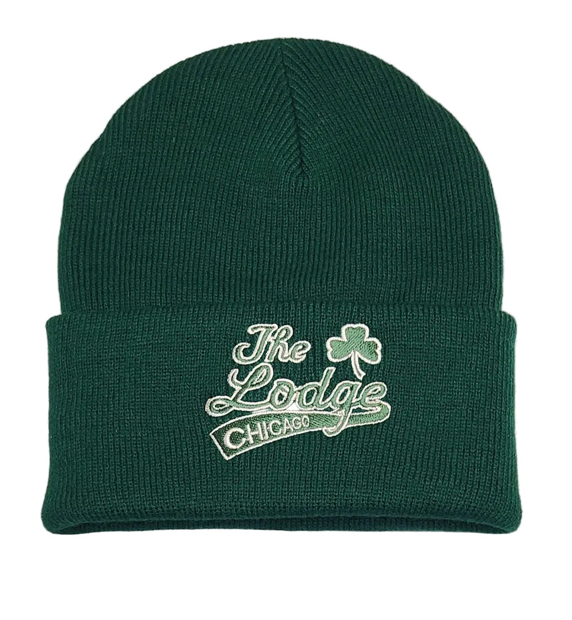 The Lodge Tavern Paddy's Day Green Knit Beanie - LMG Shop