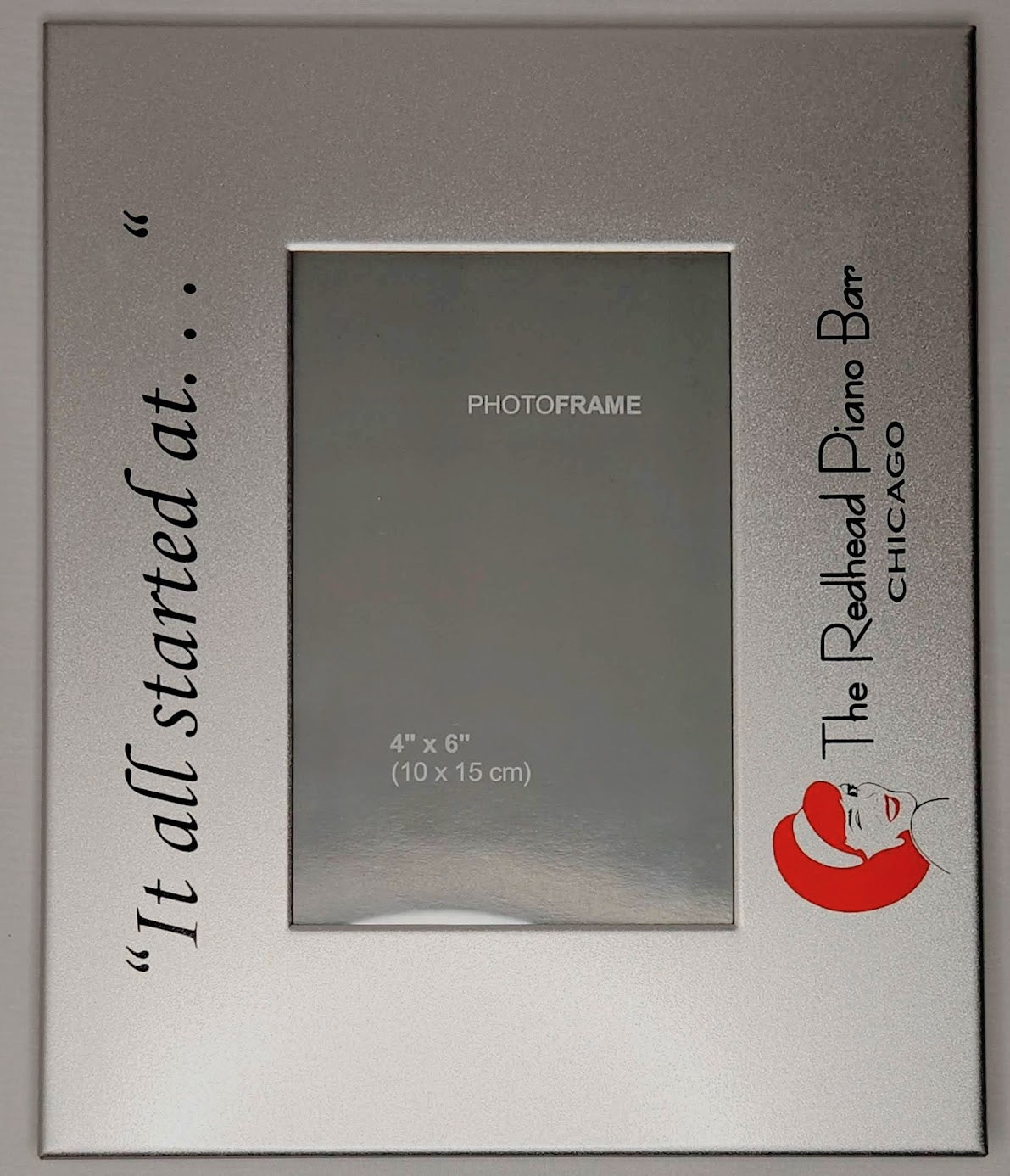 The Redhead Piano Bar 4"x6" Standing Photo Frame - LMG Shop